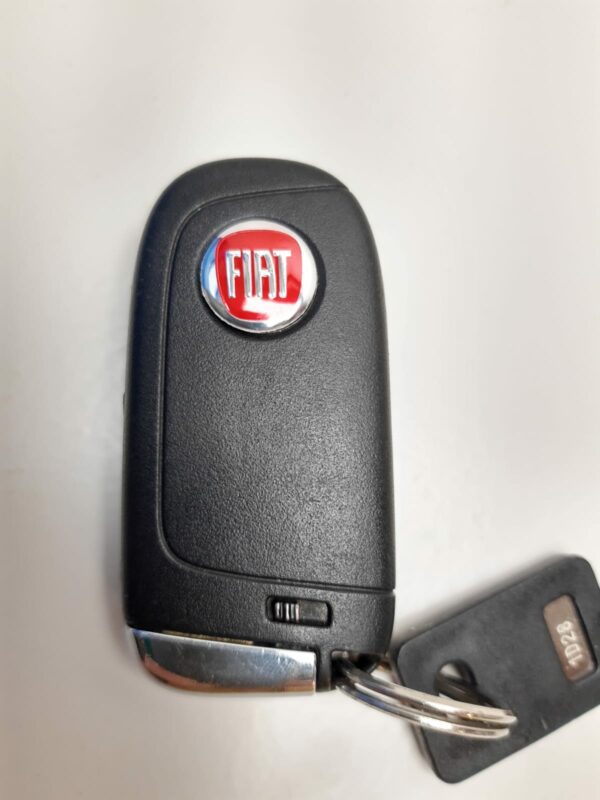 Fiat logo sleutel ROOD Punto EVO + Tipo 2 + 500X ALUMINIUM 2 st. 15mm - Afbeelding 6