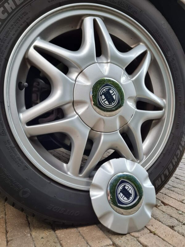 Lancia schild logo 58mm Lancia Kappa coupe wielcenter of wieldop -Imitatie- - Afbeelding 7