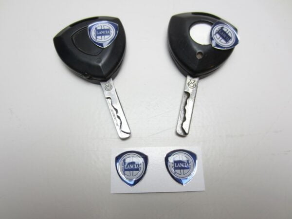 Lancia schild logo 18mm Lancia Kappa Ypsilon sleutel -Imitatie- - Afbeelding 4