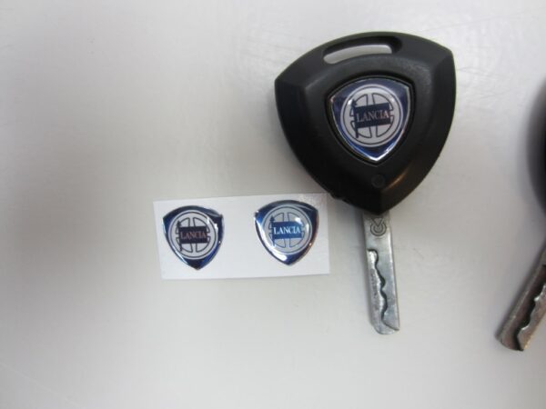 Lancia schild logo 18mm Lancia Kappa Ypsilon sleutel -Imitatie- - Afbeelding 9