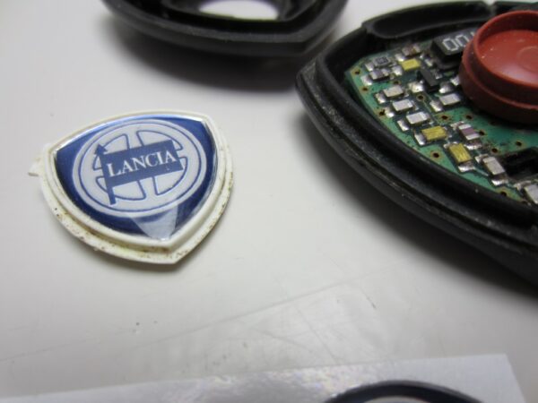 Lancia schild logo 18mm Lancia Kappa Ypsilon sleutel -Imitatie- - Afbeelding 7