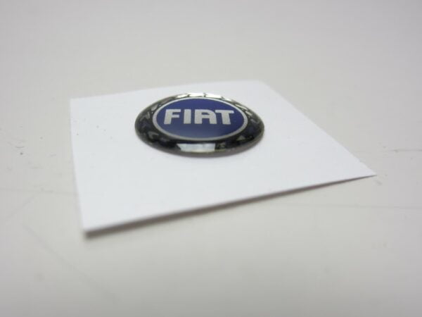 Logo Fiat chiave BLU Fiat Stilo Punto II 500 Grande Punto (imitazione) per pezzo RESINA - immagine 2