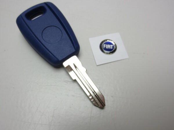 Logo Fiat chiave BLU Fiat Stilo Punto II 500 Grande Punto (imitazione) per pezzo RESINA - immagine 3