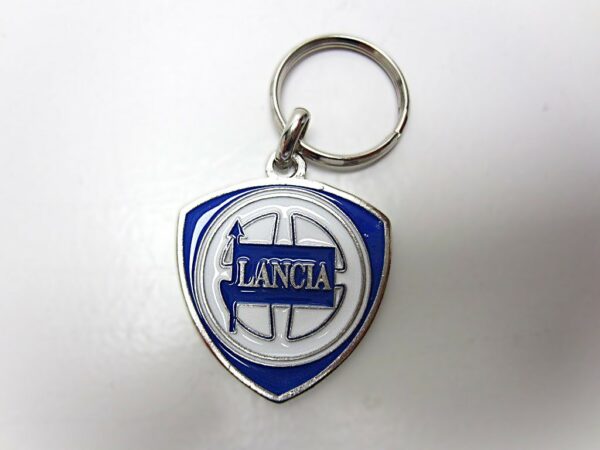 Sleutelhanger Lancia Emaille -NIEUW-