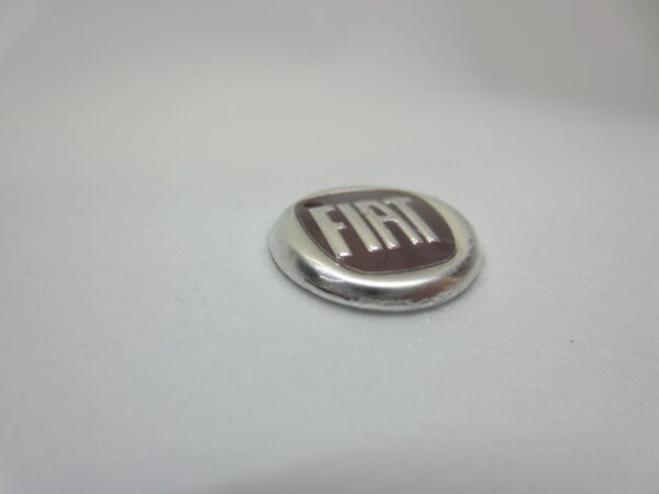 Fiat logo sleutel ROOD Punto EVO + Tipo 2 + 500X ALUMINIUM 3D 15mm