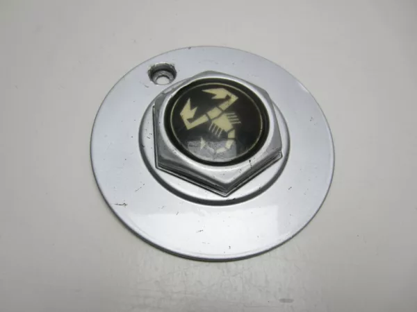 Naafdeksel metaal Borbet A velg Abarth logo