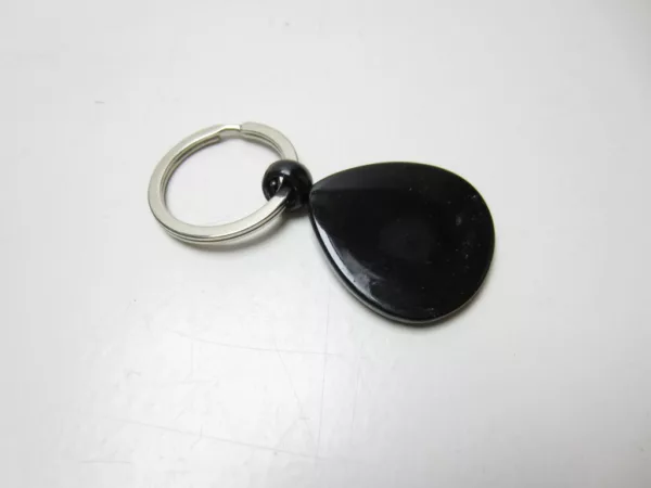 Sleutelhanger Alfa Romeo logo metaal zwart - Afbeelding 2