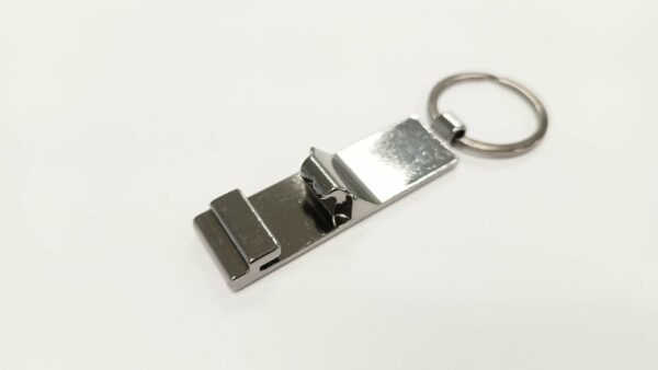 Sleutelhanger flessenopener metaal Fiat - Afbeelding 4