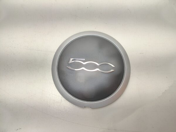 Coprimozzo Fiat 500 argento - immagine 4