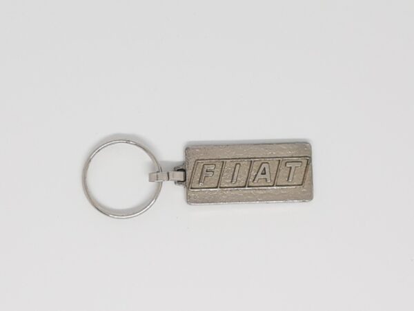 Sleutelhanger FIAT Vintage langwerpig staal