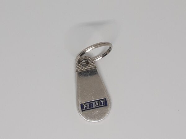 Sleutelhanger FIAT Vintage hotellabel blauw